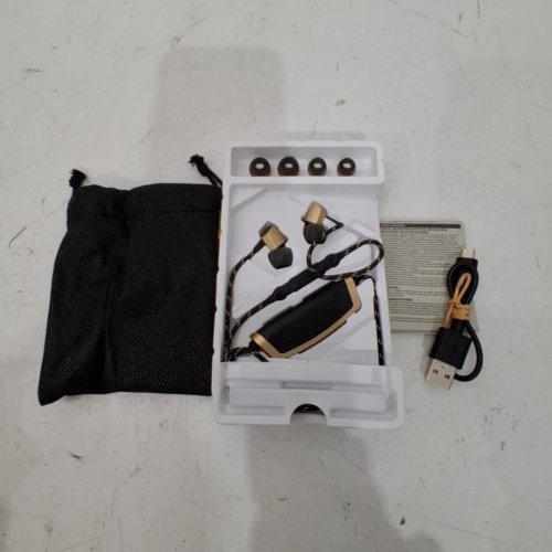 MARLEY UPLIFT 2 WIRELESS BLUETOOTH EARBUDS - BRASS (MODEL: EM-JE103-B) image 2