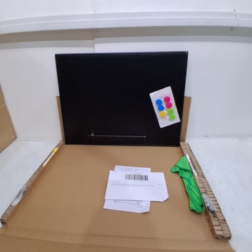 LOCKWAYS MAGNETIC BLACKBOARD - 24" X 18" - BLACK image 3