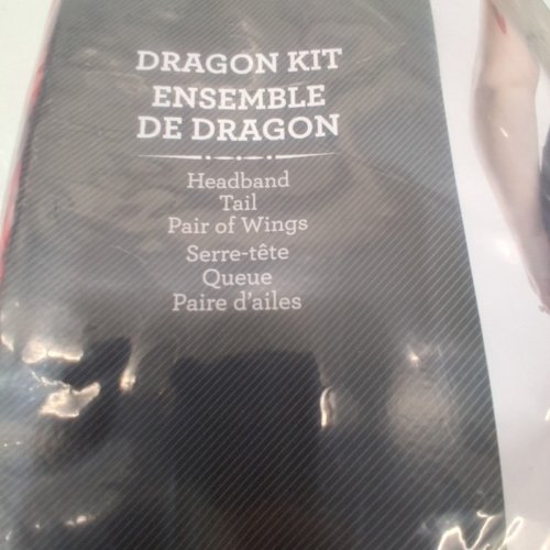 3PC WOMEN'S WAY TO CELEBRATE DRAGON KIT - OSFM - RED image 4
