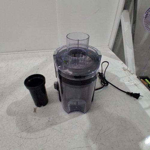 SEJOY CENTRIFUGAL JUICER MACHINE WITH AUTOMATIC PULP EJECTION - 300W - 120 V - BLACK (MODEL: JE3001-UL) image 3