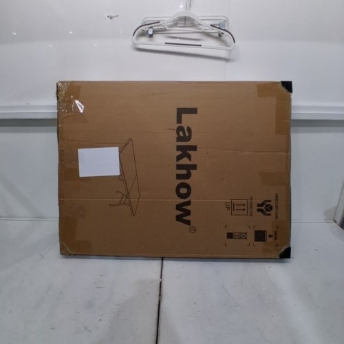 LAKHOW RECTANGULAR PLASTIC FOLDING TABLE WITH BUILT IN CARRY HANDLE - 6FT - WHITE/GREY (MODEL: LAKHOW-180CZ) image 4