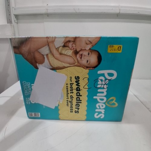 132PK PAMPERS SWADDLERS DIAPERS - SIZE 3 (1326LB) image 3