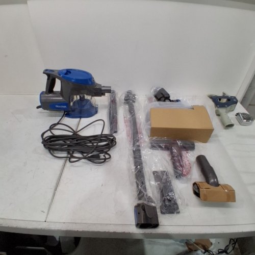 SHARK ROCKET PET ULTRA-LIGHT CORDED STICK & HANDHELD VACUUM CLEANER - BLUE & GREY - (MODEL: HV300C-U4) image 3