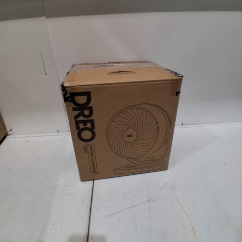 DREO TURBOPOLY QUIET TABLE FAN WITH 120° ADJUSTABLE TILT - 12" - BLACK (MODEL: 312) image 4