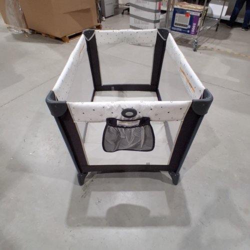 GRACO 2-IN-1 PACK N' PLAY ON-THE-GO PLAYARD ASTEROID STYLE PLAYPEN - BLACK/GREY (MODEL: 2142929) image 5