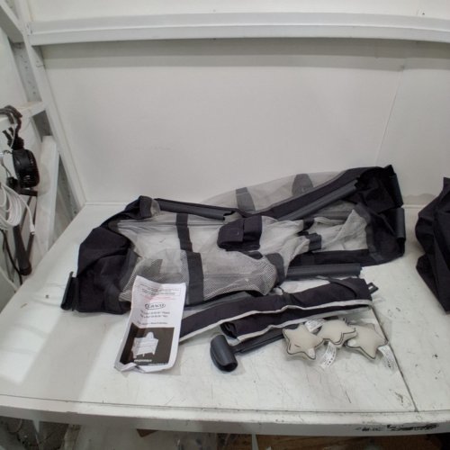 GRACO 2-IN-1 PACK N' PLAY ON-THE-GO PLAYARD ASTEROID STYLE PLAYPEN - BLACK/GREY (MODEL: 2142929) image 7