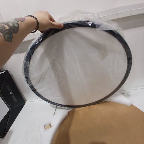 FLUSH MOUNT LED CEILING LIGHT - 24", 3000 K-6000 K - BLACK (MODEL: LT0144-BMGT) image 4