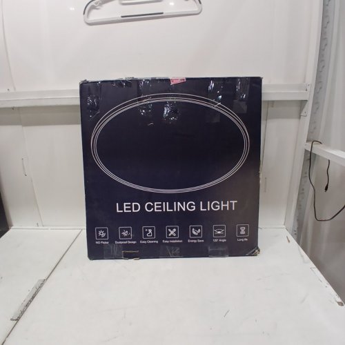 FLUSH MOUNT LED CEILING LIGHT - 24", 3000 K-6000 K - BLACK (MODEL: LT0144-BMGT) image 5