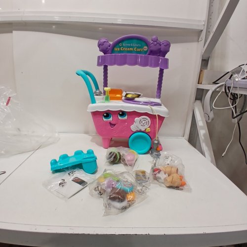 LEAPFROG SCOOP & LEARN ICE CREAM CART DELUXE - FRENCH VERSION image 2