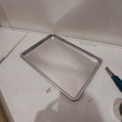 NORDICWARE NATURAL ALUMINUM COMMERCIAL BAKER'S HALF SHEET - 13" X 18"' - SILVER image 2