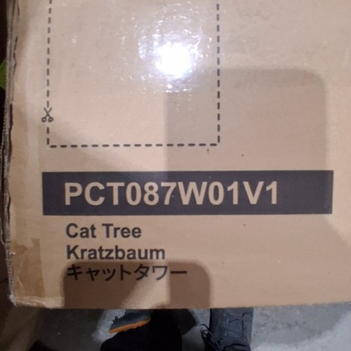 FEANDREA CAT TREE PLAY TOWER -62" - GREY - (MODEL: PCT087W01V1) image 3