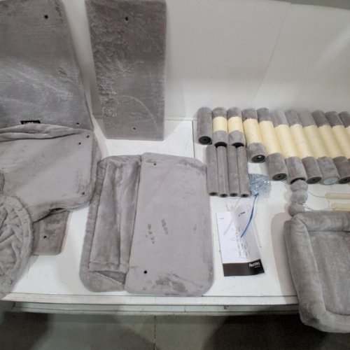 FEANDREA CAT TREE PLAY TOWER -62" - GREY - (MODEL: PCT087W01V1) image 8