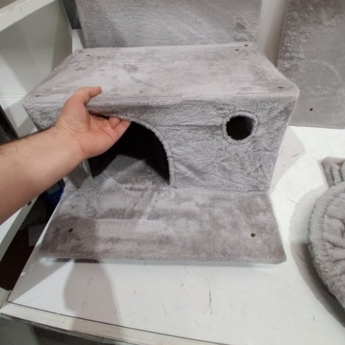 FEANDREA CAT TREE PLAY TOWER -62" - GREY - (MODEL: PCT087W01V1) image 11