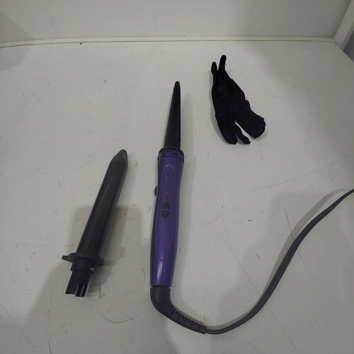 REVLON 2-IN-1 INTERCHANGEABLE CURLING BARRELS - 1" & 3/4" - PURPLE/BLACK (MODEL: RVIR3022F) image 3