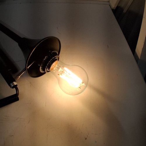 MAINSTAYS ADJUSTABLE FLOOR LAMP WITH READING LIGHT - 72" - BLACK - (MODEL: MSM47730175-01) image 2