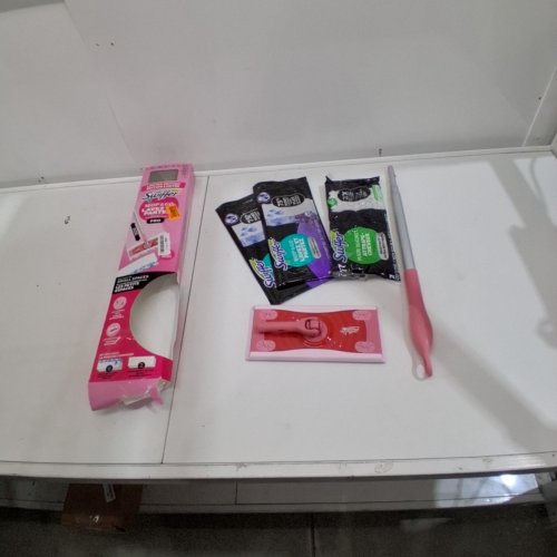 SWIFFER 2-IN-1 LIMITED EDITION FLOOR SWEEP & MOP PRO *SWIFFER ONLY* - PINK image 2