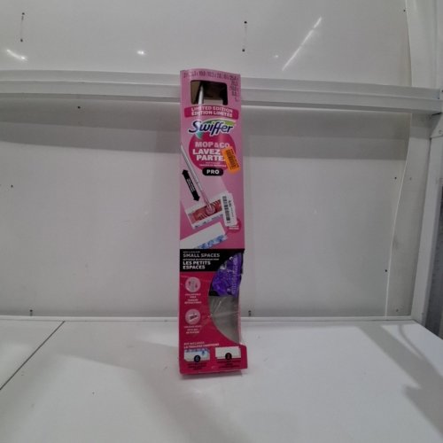 SWIFFER 2-IN-1 LIMITED EDITION FLOOR SWEEP & MOP PRO *SWIFFER ONLY* - PINK image 3