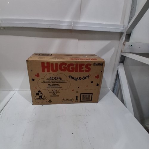 256PK HUGGIES SNUG AND DRY DIAPERS WITH TRIPLE LAYER PROTECTION, SIZE 1 image 3