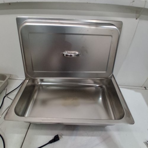 GARVEE STAINLESS STEEL BUFFET ELECTRIC CHAFING DISH - 9 QT - SILVER image 7