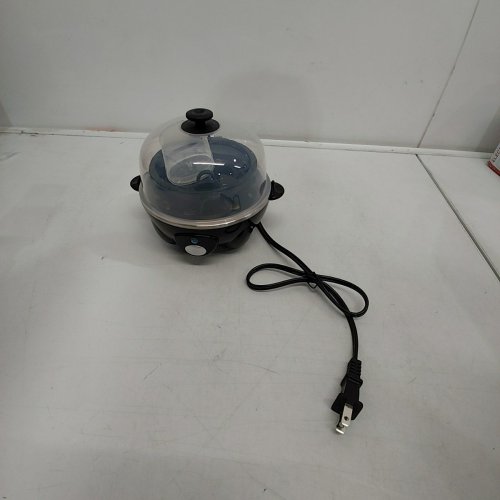 ELITE GOURMET BY MAXI-MATIC EASY EGG COOKER COOKS UP TO 7 EGGS - BLACK (MODEL: EGC-007 A-Z) image 3