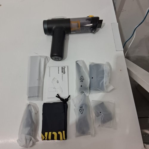 FANTTIK CORDLESS HANDHELD VACUUM CLEANER - INPUT 5 V 3A; BATTERY 11.1 V 2.0 AH 22.2WH - BLACK (MODEL: SLIM V10 MIX) image 4