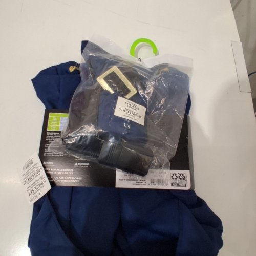 5PC TODDLER TINY POLICE OFFICER COSTUME - 3-4T - BLUE image 3