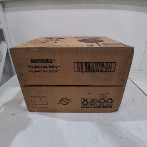 128PK BABY DISNEY HUGGIES LITTLE MOVERS HUGGFIT 360 DIAPERS - SIZE 5 - MICKEY MOUSE image 4