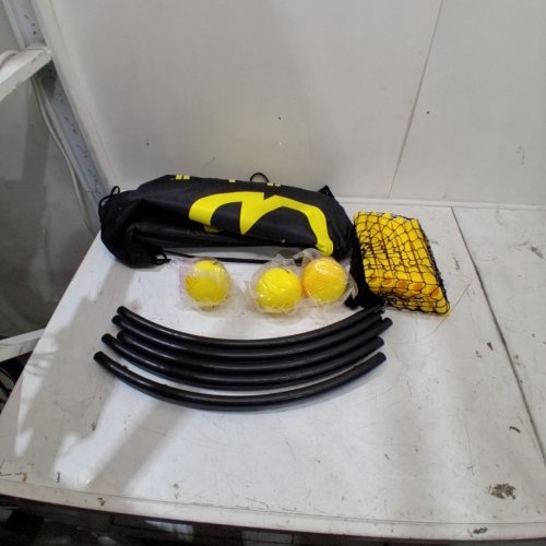 SPIKEBALL PORTABLE GAME SET WITH CARRY BAG - 11.8" X 35.4" - BLACK / YELLOW (MODEL: S-CM-002-CAN) image 2
