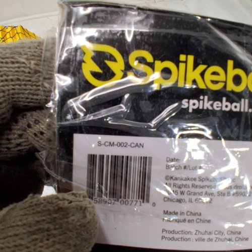 SPIKEBALL PORTABLE GAME SET WITH CARRY BAG - 11.8" X 35.4" - BLACK / YELLOW (MODEL: S-CM-002-CAN) image 4