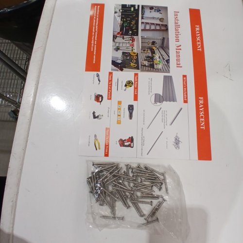 FRAYSCENT SLAT WALL PANELING - 4FT X 1FT - GREY (MODEL: WALL-PVC-GRAY-8) image 3