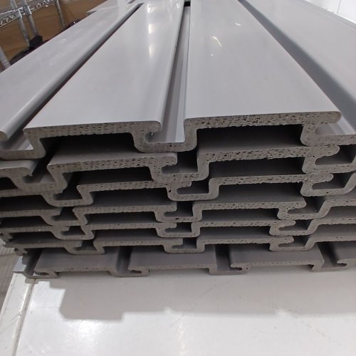 FRAYSCENT SLAT WALL PANELING - 4FT X 1FT - GREY (MODEL: WALL-PVC-GRAY-8) image 5