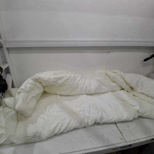 PREWASHED ULTRA-SOFT COMFORTER - QUEEN (90" X 90") - WHITE image 5