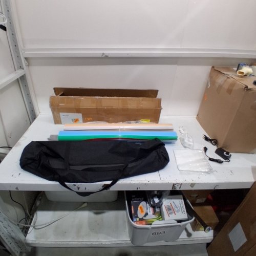 LIGHTBOX KIT WITH 6 DIFFERENT COLOR BACKDROPS AND LED BAR - 32" X 32" - BLACK/SILVER image 2