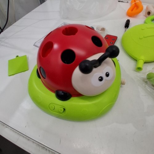 JOY SPOT! 3 IN 1 MULTI-FUNCTIONAL GAME SPORTS MACHINE LADYBUG FITNESS TOY -MULTICOLOR image 2