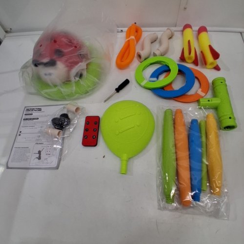 JOY SPOT! 3 IN 1 MULTI-FUNCTIONAL GAME SPORTS MACHINE LADYBUG FITNESS TOY -MULTICOLOR image 3