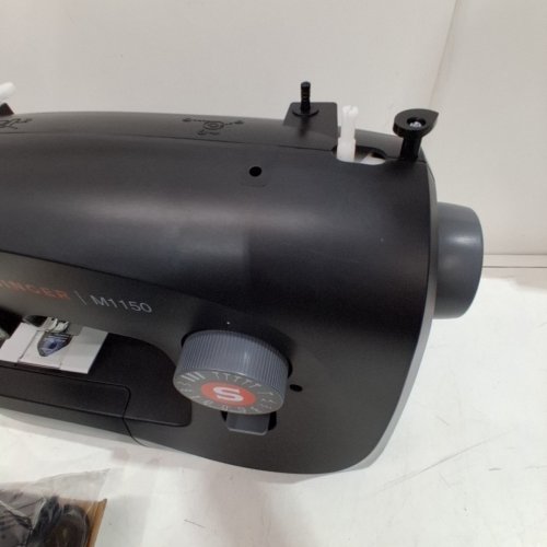 SINGER LIGHTWEIGHT & PORTABLE SEWING MACHINE WITH 45 STITCH APPLICATIONS - BLACK (MODEL: M1150) image 5