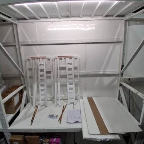 DREAM ON ME EMILY CHANGING TABLE - 36.5" X 20" X 39" - WHITE (MODEL: 607) image 2