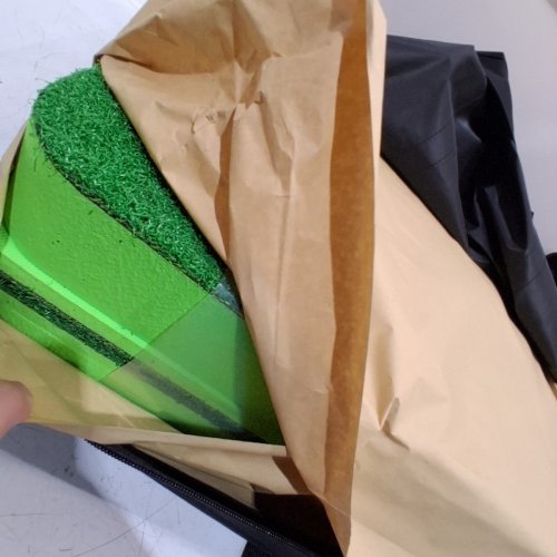 GOSPORTS BATTLEPUTT GOLF PUTTING GAME 2-ON-2 PONG STYLE PLAY WITH 2 PUTTERS AND 2 GOLF BALLS - 11FT X 22" - GREEN - (MODEL:GOLF-BATTLEPUTT-01) image 3