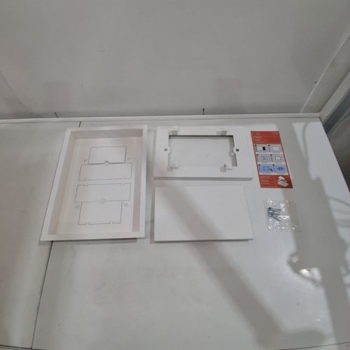 FITTES FRAMED WALL VENT (LITE) REPLACEMENT - 10" X 14" - WHITE image 2