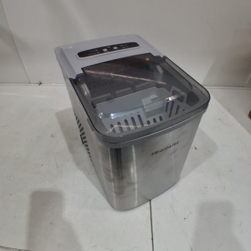 FRIGIDAIRE STAINLESS STEEL COUNTERTOP ICE MAKER - 26 LB/DAY - SILVER (MODEL: EFIC120-SS-SC) image 2