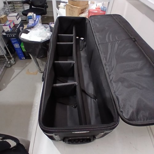 STUDIO EQUIPMENT TROLLEY CASE - 46.46" X 14.57" X 11.81" - BLACK (MODEL:6429CA) image 4