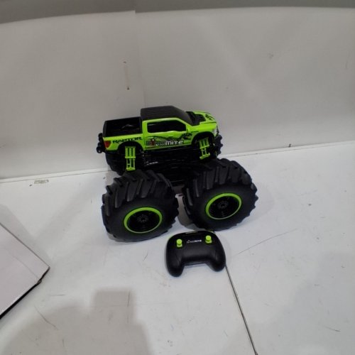 MOTORDAYZ REMOTE CONTROL TOY TRUCK - GREEN/BLACK (MODEL: FORD F-150 RAPTOR) image 4
