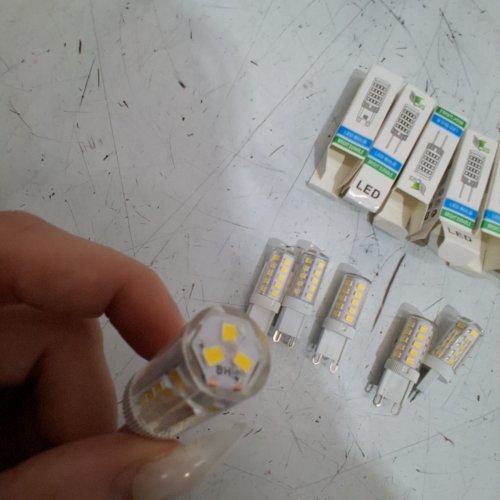 6PK LED BULBS - 2" X .6" - WHITE image 4