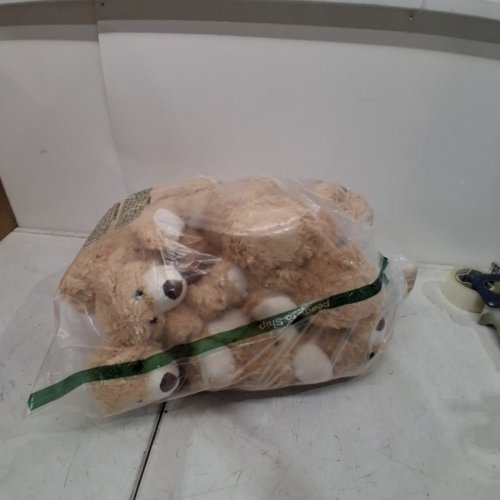 14PK MORISMOS TEDDY BEAR PLUSH TOYS - LIGHT BROWN image 4