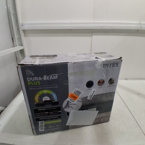 INTEX DURA-BEAM PLUS INFLATABLE AIR MATTRESS WITH INTERNAL ELECTRIC PUMP - 18" HEIGHT - QUEEN (MODEL: AP619D) image 8