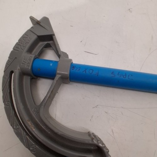 IDEAL INDUSTRIES PRECISE GUARDIAN TUBE BENDER - 3/4" - BLUE/GREY - (MODEL: 74-057) image 3