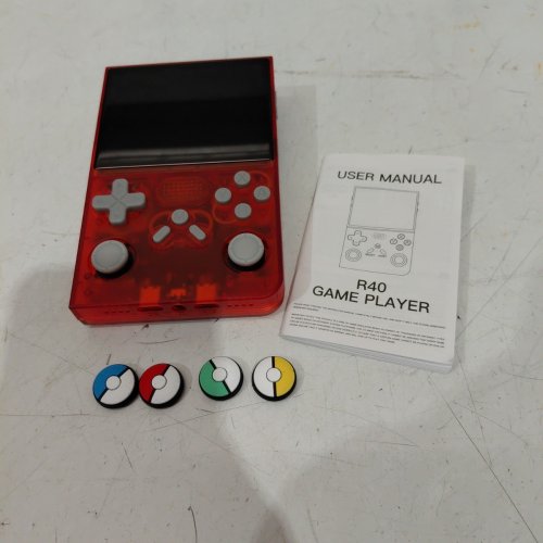 CONSOLE RETRO HANDHELD 18 000+ GAMES R40 GAME PLAYER - RED (MODEL: R40) image 3
