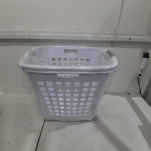 STERILITE ULTRA EASY CARRY LAUNDRY HAMPER - 22 1/4" X 17 3/8" X 19 7/8" - WHITE (MODEL: 1225LAB8) image 5