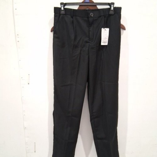 MEN'S BUTTON UP PANTS - large - BLACK image 2