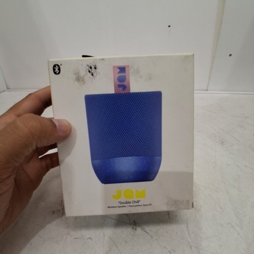 JAM AUDIO DOUBLE CHILL PORTABLE BLUETOOTH SPEAKER - BLUE (MODEL: HX-P404BL) image 4